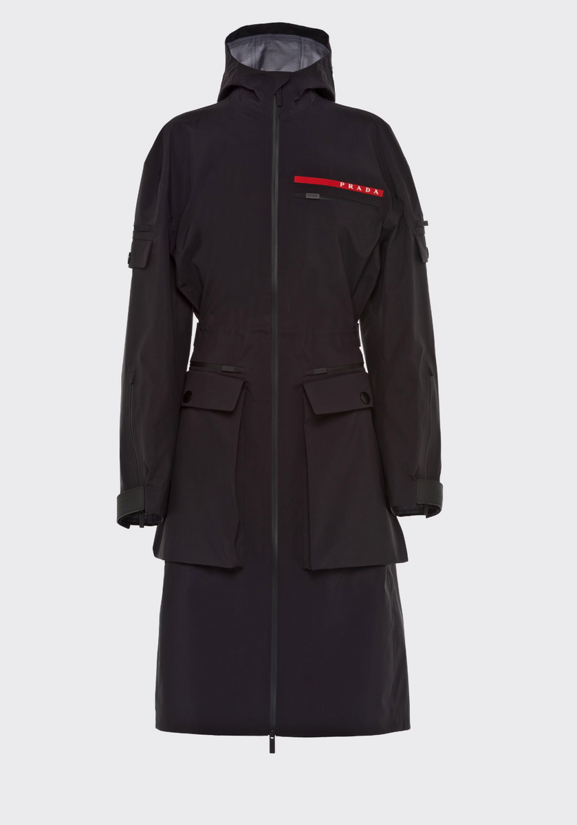 Prada raincoat outlet womens