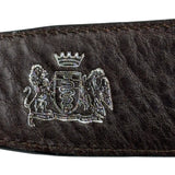 Massimo Sforza RARE Black Crocodile Mens Belt Silver Buckle 40" | 105cm jewelsunderthesea