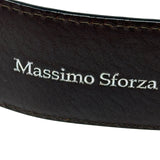 Massimo Sforza RARE Black Crocodile Mens Belt Silver Buckle 40" | 105cm jewelsunderthesea