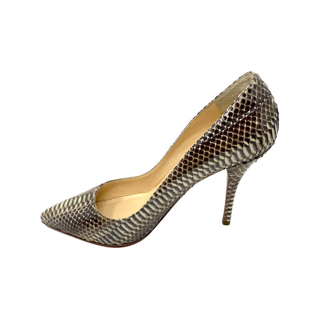 【最終値下げ】Christian Louboutin ハイヒール 38 Miss Z - 80 mm Pumps - Patent calf leather - Black - Women