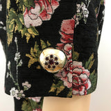 Dolce & Gabbana Baroque Rose Jacquard Dress Size US10 | IT44 jewelsunderthesea