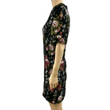 Dolce & Gabbana Baroque Rose Jacquard Dress Size US10 | IT44 jewelsunderthesea