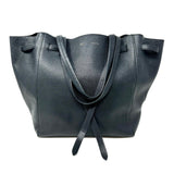 Celine Small Cabas Phantom In Black Soft Grained Calfskin Tote Bag jewelsunderthesea 