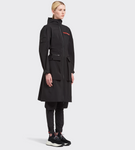 PRADA GORE-TEX PRO Black Long Rain Coat Jacket Size Small 291716