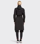 PRADA GORE-TEX PRO Black Long Rain Coat Jacket Size Small 291716