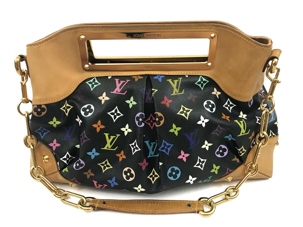 Louis Vuitton, Bags, Louis Vuitton Judy Mm Multicolor With Box And  Dustbag