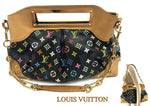 Louis Vuitton Judy GM Monogram Bag Multicolored Black Large - Jewelsunderthesea
