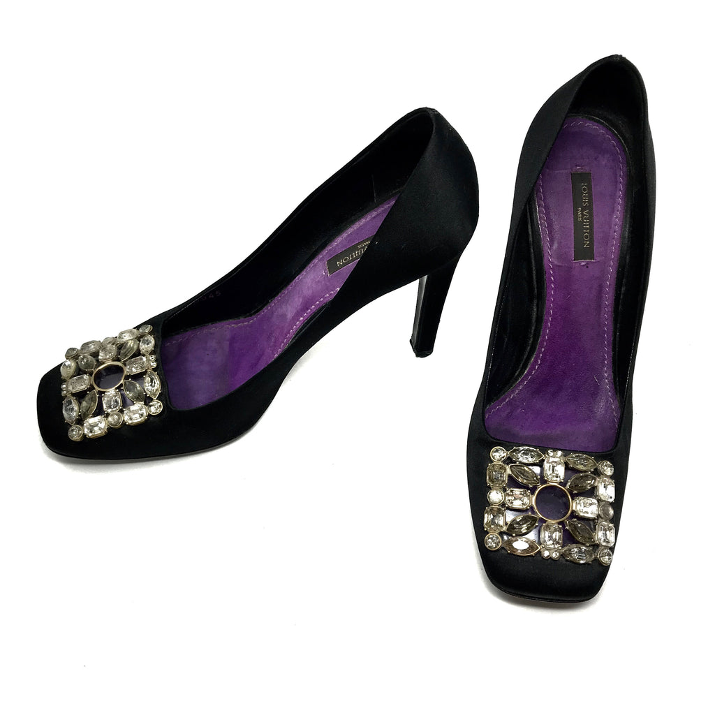 purple louis vuitton heels
