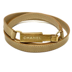 Chanel Vintage Belt Tan Patent Leather Gold Buckle Size 34 | Medium-Jewelsunderthesea