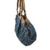 Gucci Blue Denim Sukey GG Guccisima Large Hobo Handbag - Jewelsunderthesea