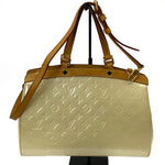 Louis Vuitton Brea MM in Blanc Corail Vernis Monogram Jewelsunderthesea 