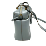 Céline Soft Cube Bag in Grey Calfskin Crossbody jewelsunderthesea