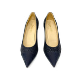 CHANEL Black Tweed Gabrielle Coco Chanel Pump G33086 Size 42 jewelsunderthesea 