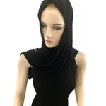 Chanel 09P Black Sleeveless Dress with Cape Scarf  - Jewelsunderthesea