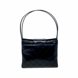 Chanel Black Quilted Classic Squared Medium Shoulder Bag 99P Jewelsunderthesea 