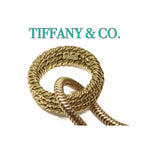 Tiffany & Co. Vintage 18K 3 Row Rope Wedding Band Ring - Jewelsunderthesea