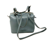 Céline Soft Cube Bag in Grey Calfskin Crossbody jewelsunderthesea