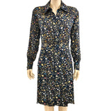 Chanel Silk Button Print 2pc Set Blouse and Skirt- Jewelsunderthesea