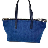 Stella McCartney Falabella Desert Embroidered Flowers Denim Tote Bag jewelsunderthesea 