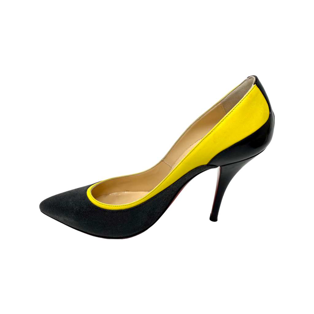 Christian louboutin 2025 yellow shoes