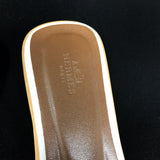Hermés Oran Sandals in White Size US6.5 | IT37-Jewelsunderthesea 