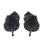 Christian Louboutin Black Guni Mesh Spike 55mm Pumps Size US7.5 | IT38- Jewelsunderthesea