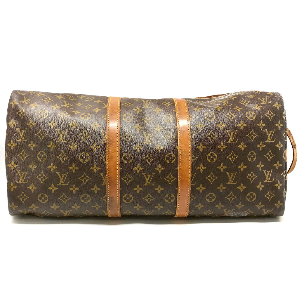 Louis Vuitton Monogram Keepall Bandouliere 60 Duffle Bag with Strap Leather  ref540198  Joli Closet